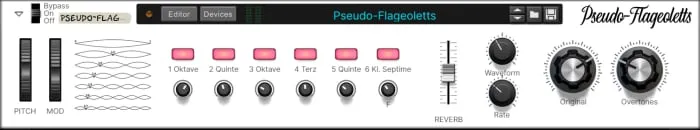 PSEUDO-FLAGEOLETTS