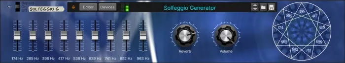 SOLFEGGIO GENERATOR